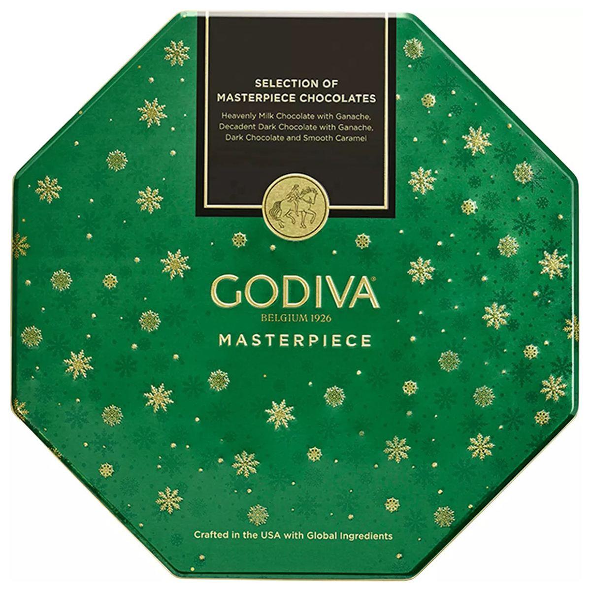 Godiva 50pc. Masterpiece 16.9oz. Holiday Tin