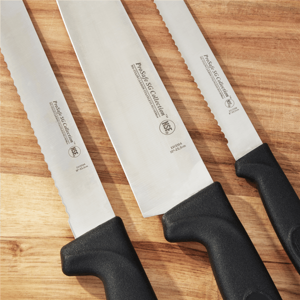 BergHOFF Soft Grip 3pc. Stainless Steel Knife Set