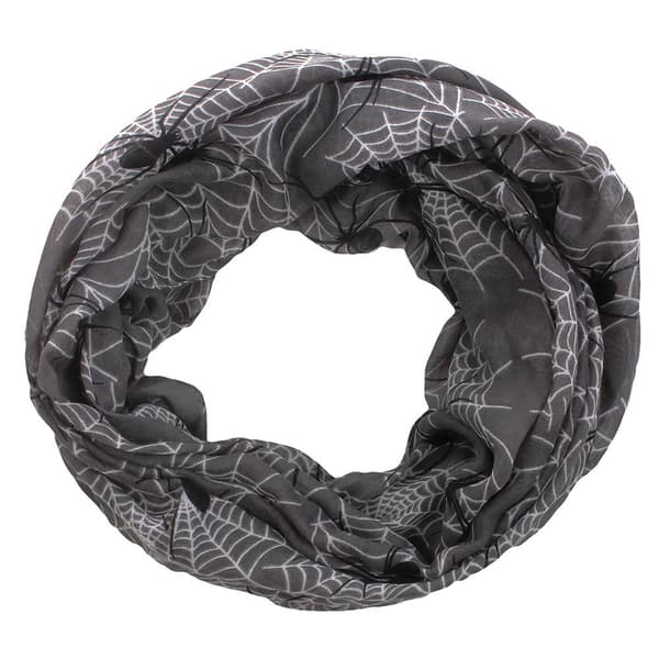 Womens David & Young Spider Web Infinity Scarf