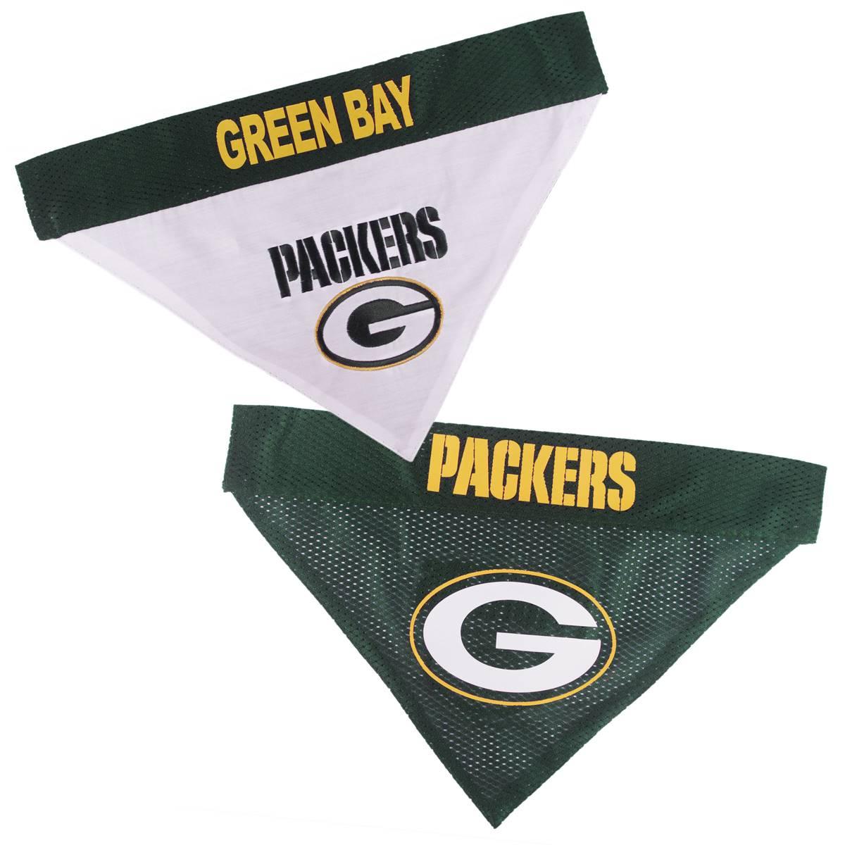 NFL Green Bay Packers Reversible Pet Bandana