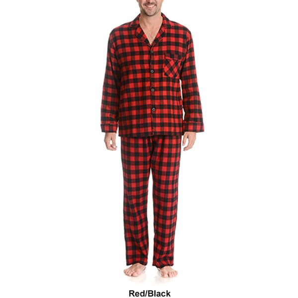 Mens Hanes&#174; Ultimate&#174; Flannel Pajamas