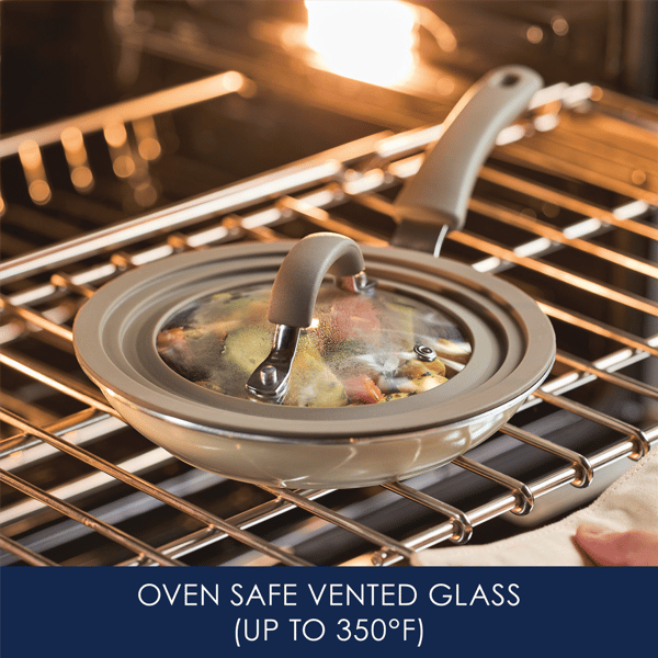 Rachael Ray Cook + Create 8.5in. Universal Silicone-Rimmed Lid