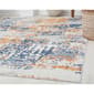 Rugs America&#8482; Prescott Sapphire Gold Splatter Transitional Rug - image 5