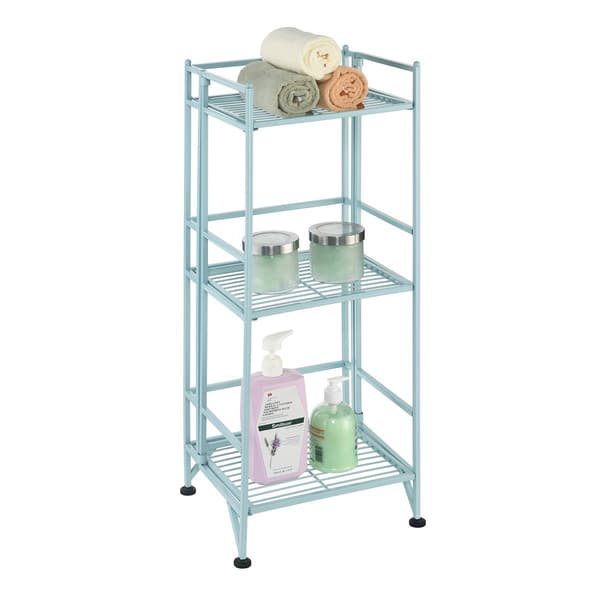 Convenience Concepts Xtra Storage 3-Tier Folding Metal Shelf