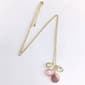 Ashley Cooper™ Cluster Pendant Necklace with Druzy Stone/Cat Eye - image 2
