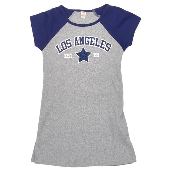 Girls (7-16) Sweet Butterfly® Los Angeles Raglan T-Shirt Dress