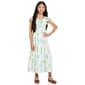 Girls (7-16) Rare Editions Puff Sleeve Floral Maxi Dress - image 1