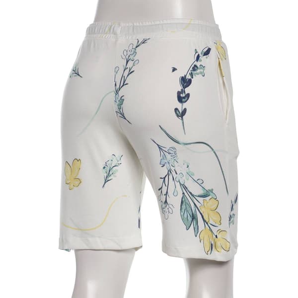 Womens Jaclyn Floral Pajama Bermuda Shorts