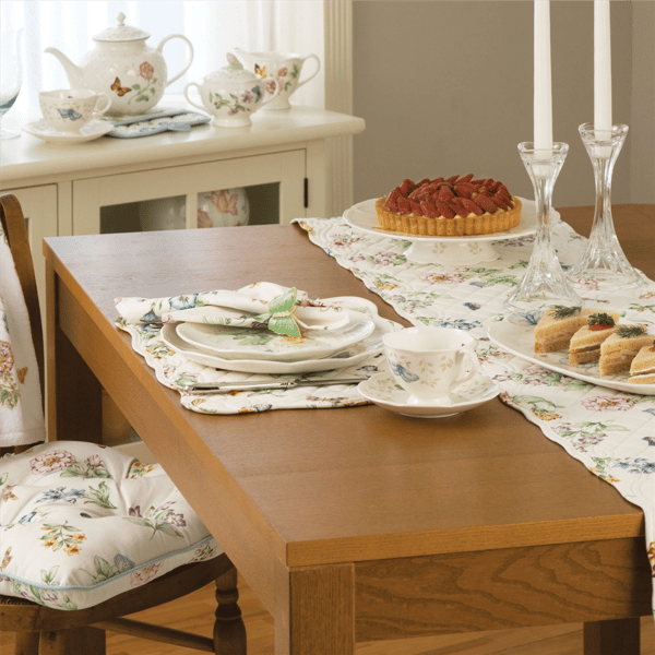 Lenox® Butterfly Meadow Quilted Runner