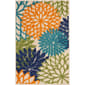 Nourison Aloha Rectangular Large Floral Area Rug - image 1