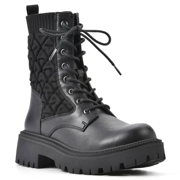Womens White Mountain Shayne Lace-Up Ankle Booties