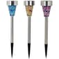 Northlight Seasonal Multi-Color Mosaic LED Markers - Set of 3 - image 1