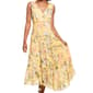 Womens Connected Apparel Sleeveless Floral Surplice Dress - image 2