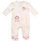 Baby Girl (NB-9M) Little Me Lovely Pups Footie Pajamas - image 1