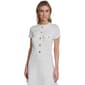 Womens Tommy Hilfiger Short Sleeve Solid Fit & Flare Dress - image 4