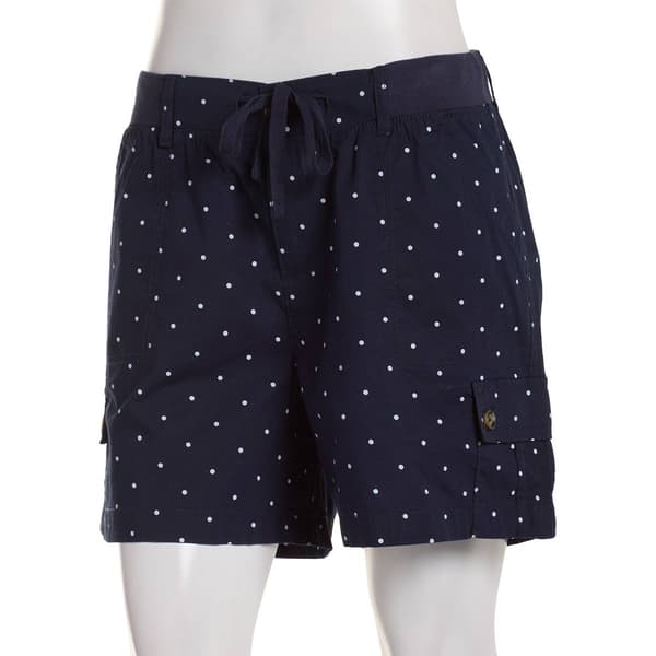Womens da-sh Gina Shorts - Dots/Navy - image 