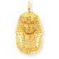 Gold Classics(tm)14kt. Gold Classics Diamond-Cut King Tut Charm - image 1
