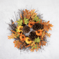 Northlight 24in. Sunflowers & Pinecones Thanksgiving Wreath - image 3
