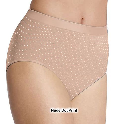 Women's Bali 803J Comfort Revolution Microfiber Brief Panty (Nude