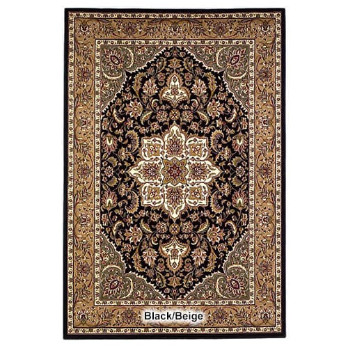 KAS Cambridge Kashan Medallion Rectangular Area Rug