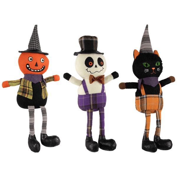 Northlight Creepy Trio of Halloween Figures - Set of 3 - image 