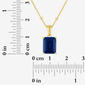 Gemstone Classics™ Lab Grown Sapphire Solitaire Pendant - image 3