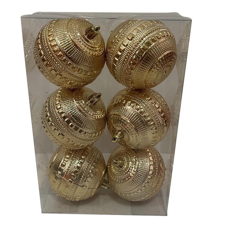 Shatterproof Ball Ornaments - Set of 6