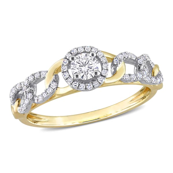 Diamond Classics(tm) 10kt. Gold 1/3ctw. Diamond Link Ring