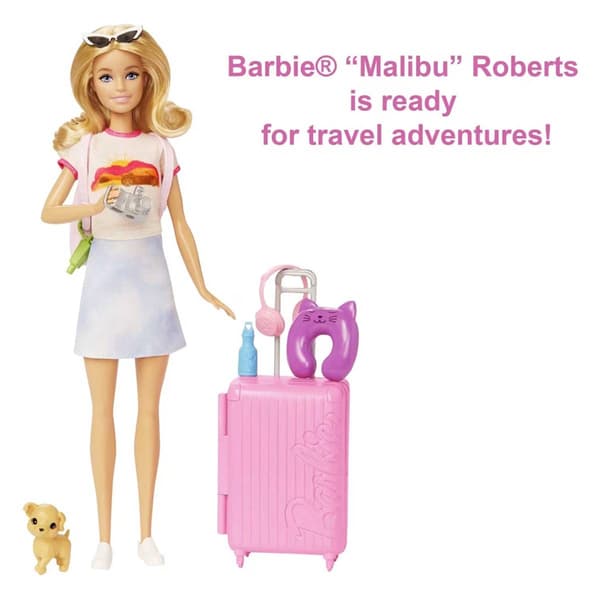 Barbie&#174; Malibu Travel Doll