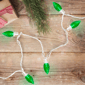 Northlight 16ft. 25ct. Green LED C9 Christmas Lights - image 2