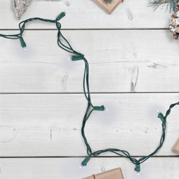Northlight 33ft. Pure White LED Wide Angle Christmas Lights