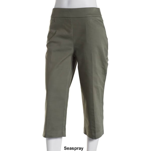 Womens Napa Valley Super Stretch Pull On Capri Pants