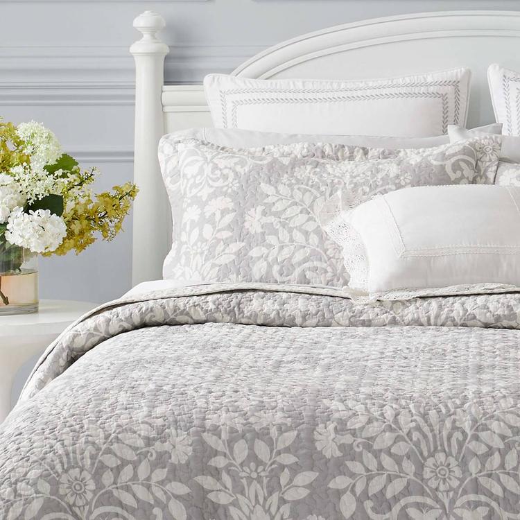 Laura Ashley® Rowland 136 Thread Count Reversible Quilt Set