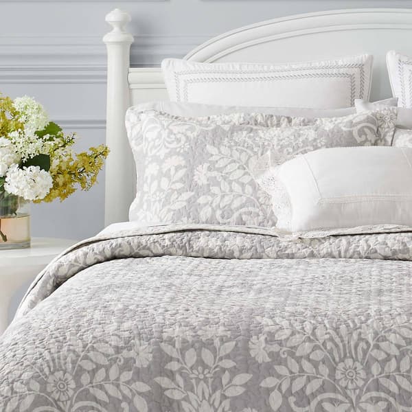 Laura Ashley® Rowland 136 Thread Count Reversible Quilt Set