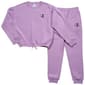 Girls(7-16) Champion® Long Sleeve Fleece Lined Crew & Joggers Set - image 2
