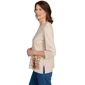 Womens Alfred Dunner Classics Keyhole Neck Scarecrow Blouse - image 4