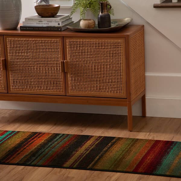 Mohawk Home Boho Stripe Multi Runner