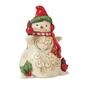 Enesco Snowman w/ Earmuffs & Cardinal - image 1