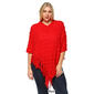 Plus Size White Mark Frostine Poncho Sweater - image 6