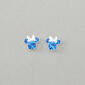 Disney Minnie Mouse September Birthstone Stud Earrings - image 1