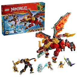 LEGO(R) Ninjago(R) Wyldfyre''s Transforming Dragon Mech Building Kit