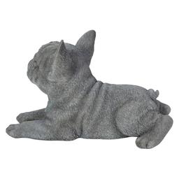 Hi-Line Gift Lying French Bulldog Garden Statue