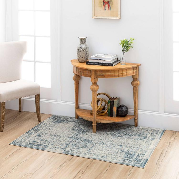 Mohawk Home Hermione Blue Area Rug