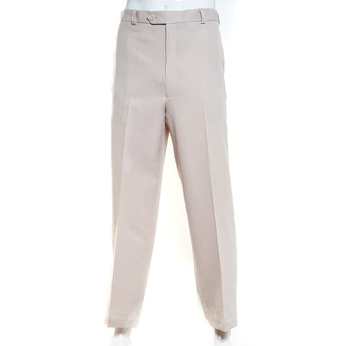 Mens Architect&#40;R&#41; Flat Front Stretch Extender Waist Dress Pants - image 