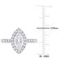 Diamond Classics&#8482; 1ctw. Diamond 14kt. White Gold Engagement Ring - image 3