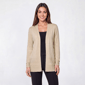 Womens 89th & Madison Long Sleeve Ottoman Open Front Cardigan - image 1