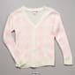 Girls &#40;7-16&#41; Pink Angel&#8482; Flower Button Down Knit Cardigan - image 4