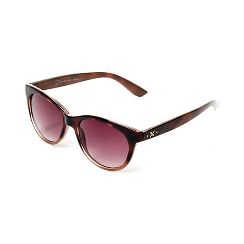 Womens O by Oscar Rounded Cat Eye Sunglasses - image 