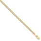 Unisex Gold Classics&#8482; 2.3mm. 14k Gold Beveled Curb Chain Necklace - image 2