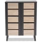 Baxton Studio Melle 2 Door Wood Entryway Shoe Storage Cabinet - image 5